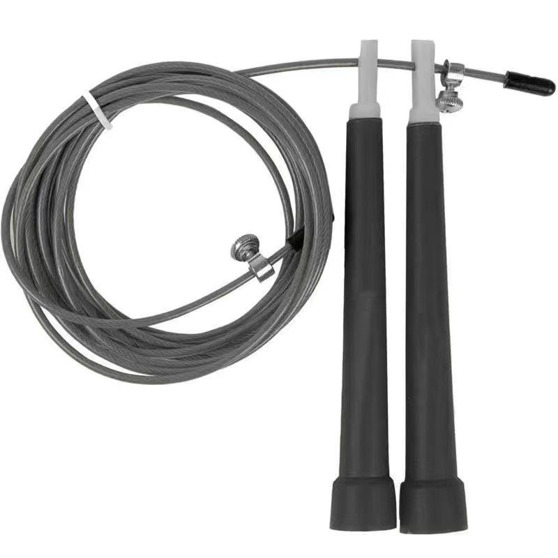 High-Speed Steel Skipping Rope for Students' Fitness and Exam Prep: Great for Indoor & Outdoor Use and Weight Training.