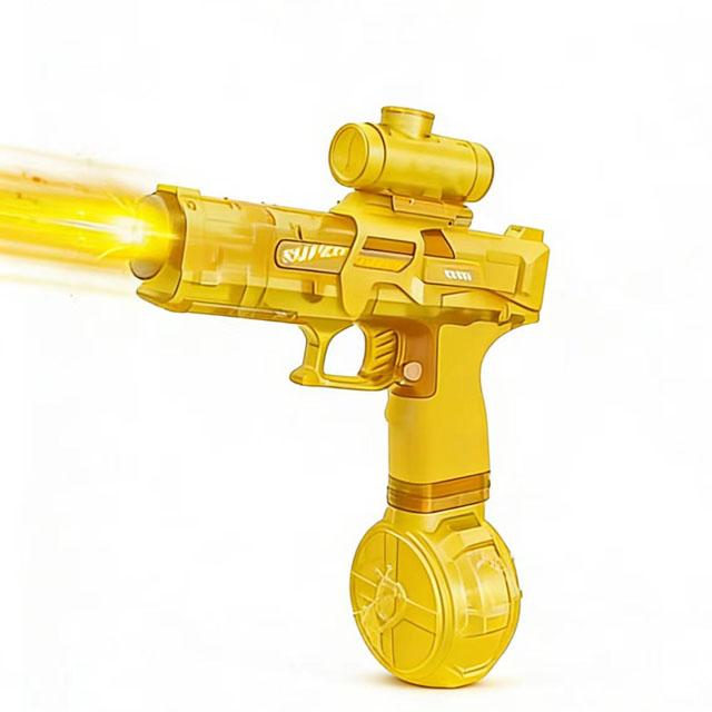 LED Ice Mouse Simulation Fire Fighting Children s Electric Water Gun, Large Capacity Automatic Continuous Water Gun, Children s