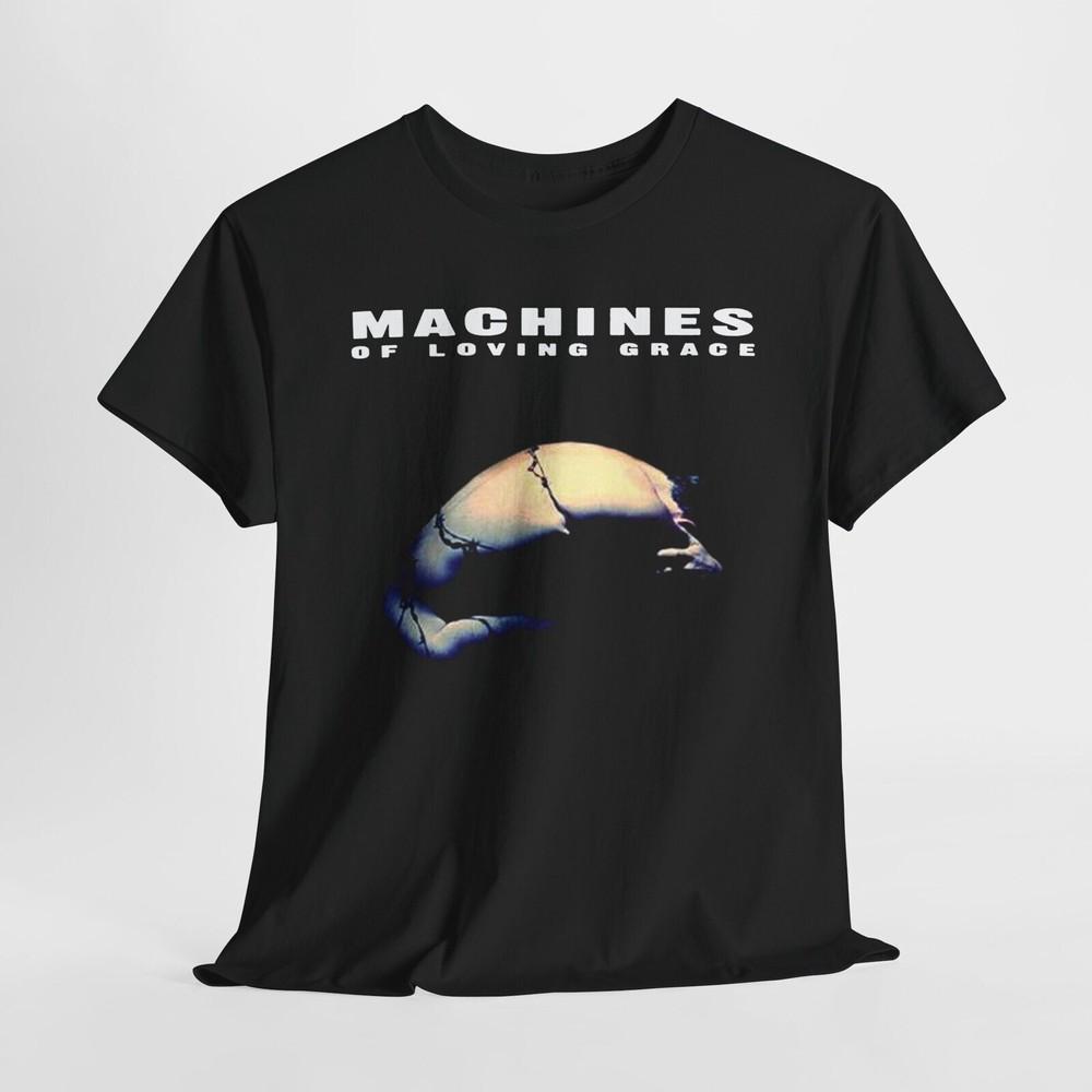 

Machines of loving grace Band poster album cover T shirt all sizes S-5XL Hard Ro Unisex T-Shirt XXXL