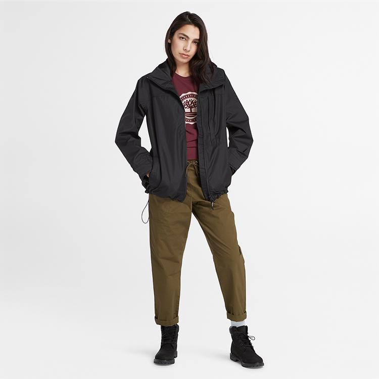 Timberland Outdoor Waterproof Jacket Women Jacket Black A6HFN-001