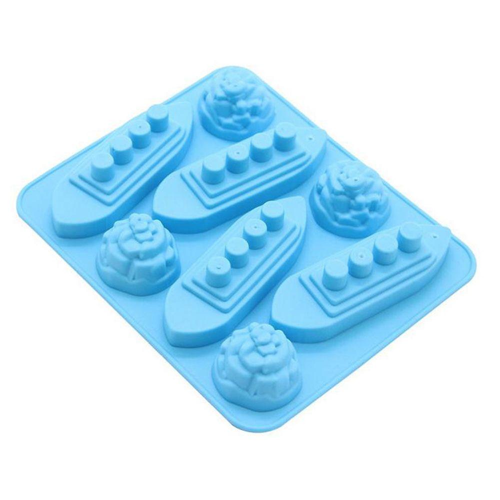 Cream Makers Summer Cake Mould Chocolate Titanic Shaped for Kitchen Ice Cube Trays Silicone Mold