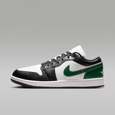 Air Jordan 1 Low Black Gorge Green Summit White 47.5