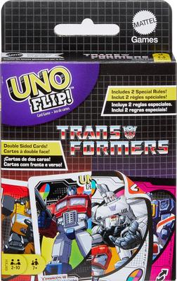 Mattel Games UNO Transformers Flip!