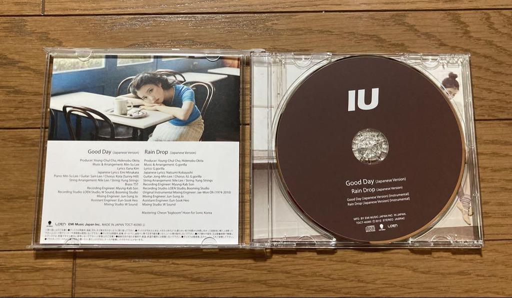 [USED] IU Good Day CD K-POP Japanese Edition