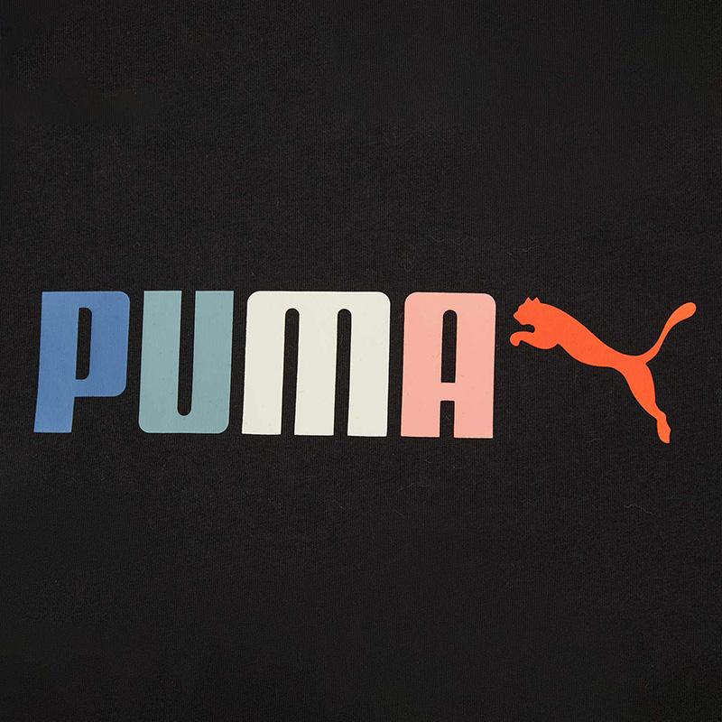 Puma Knitted Round Neck Pullover Simple Comfortable Short Sleeve T-Shirt Unisex Tops 692487-01