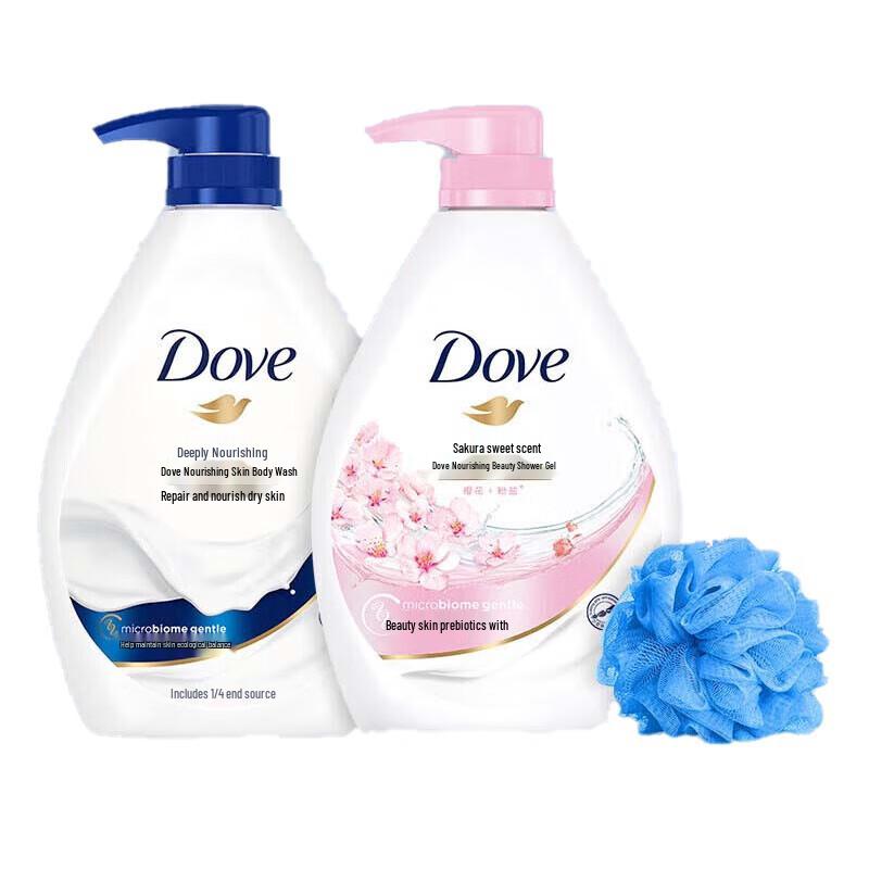 

Dove Scented & Nourishing Body Wash Duo Set