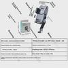 Multifunktions-Telefonhalter für Autos und Fahrräder: Verwendung für Elektrofahrzeuge, Motorräder, Fahrräder, Takeaways und Navigationssysteme