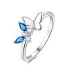 Ring [Pure Silver·Original Design] Double Butterfly Open Ring, Original and High-quality Temperament, Ins Style Love Confession ZJYJZ-YS-122