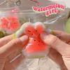 Cute Watermelon Three Color Cat Paw Squeeze Toys Tpr Slow Rebound Decompression Release Toy