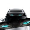 3D Autoaufkleber Wolfsaugen und Totenkopfmuster für Frontscheibe Auto Heckscheibe Sonnenschutz Vinyl Aufkleber Coole Tier Dekoration