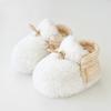 Newborn Winter Booties Thermal Soft Sole Shoes Plush Fleece Lined Prewalkers for Baby Boy Girl Warm Anti-Slip First Walkers