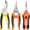 Garden Shears Set With Stainless Steel Blades For Pruning Fruit Trees And Garden Use