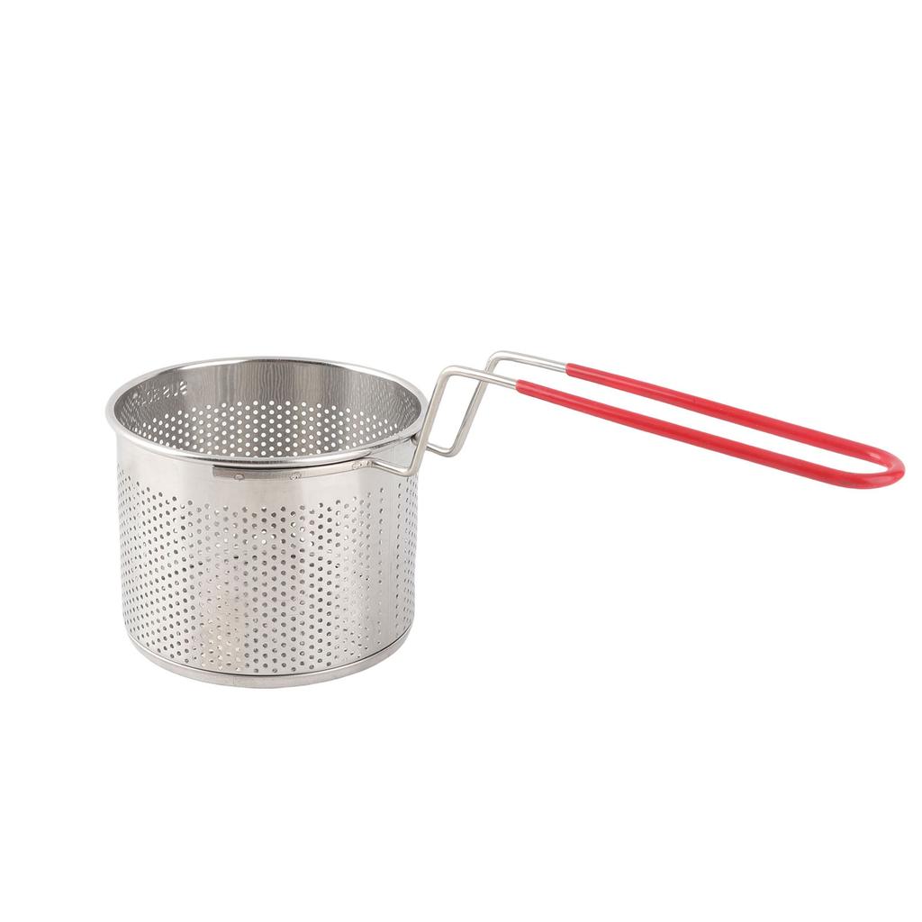 304 Stainless Steel French Fries Basket Multifunctional High Temperature Resistant Round Deep Fry