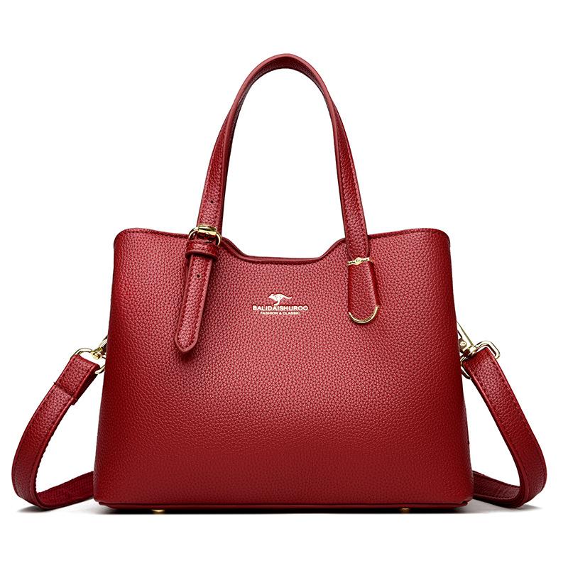 Large-capacity Handbag, Simple and Versatile Women's Bag, Commuting Gift for Mom, Single-shoulder Crossbody Bag