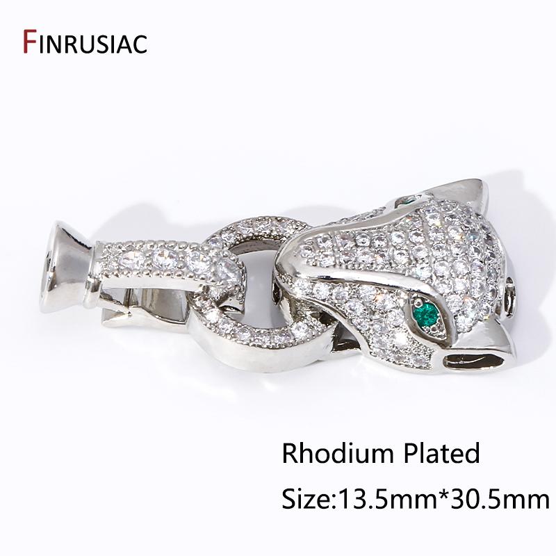 

18K Gold Plated Inlaid Zircon Connector Fasteners Closure Clasps,Bowknot Connector Clasps For DIY Jewellery Making Supplies 1 piece