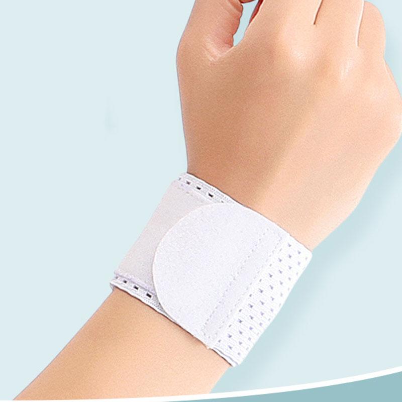 

4 цвета Легкая поддержка запястья, герметичные бинты для запястья, дышащая лента для запястья белый