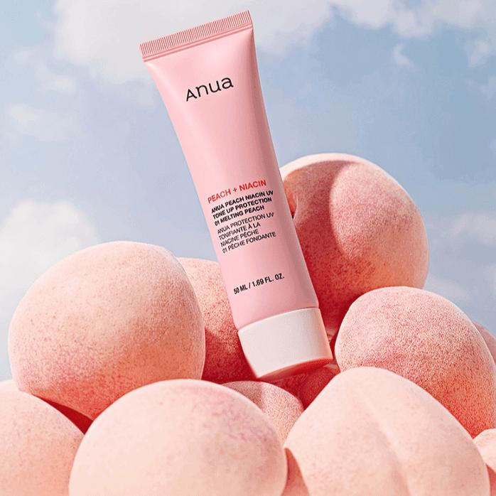 Anua Peach Niacin UV Tone Up Protection 01 Melting Peach SPF 50+ PA++++ 50ml
