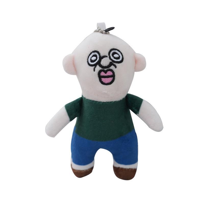 Plush Soft Keychain Cute Cartoon Figure With Short Plush And Pp Cotton Stuffing
