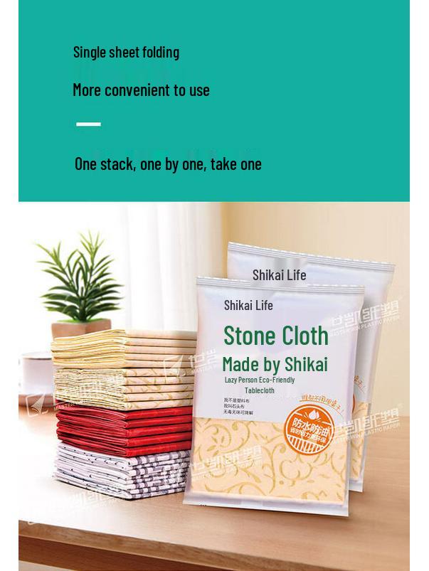 ZISIZ Extra Thick Disposable Paper Tablecloth