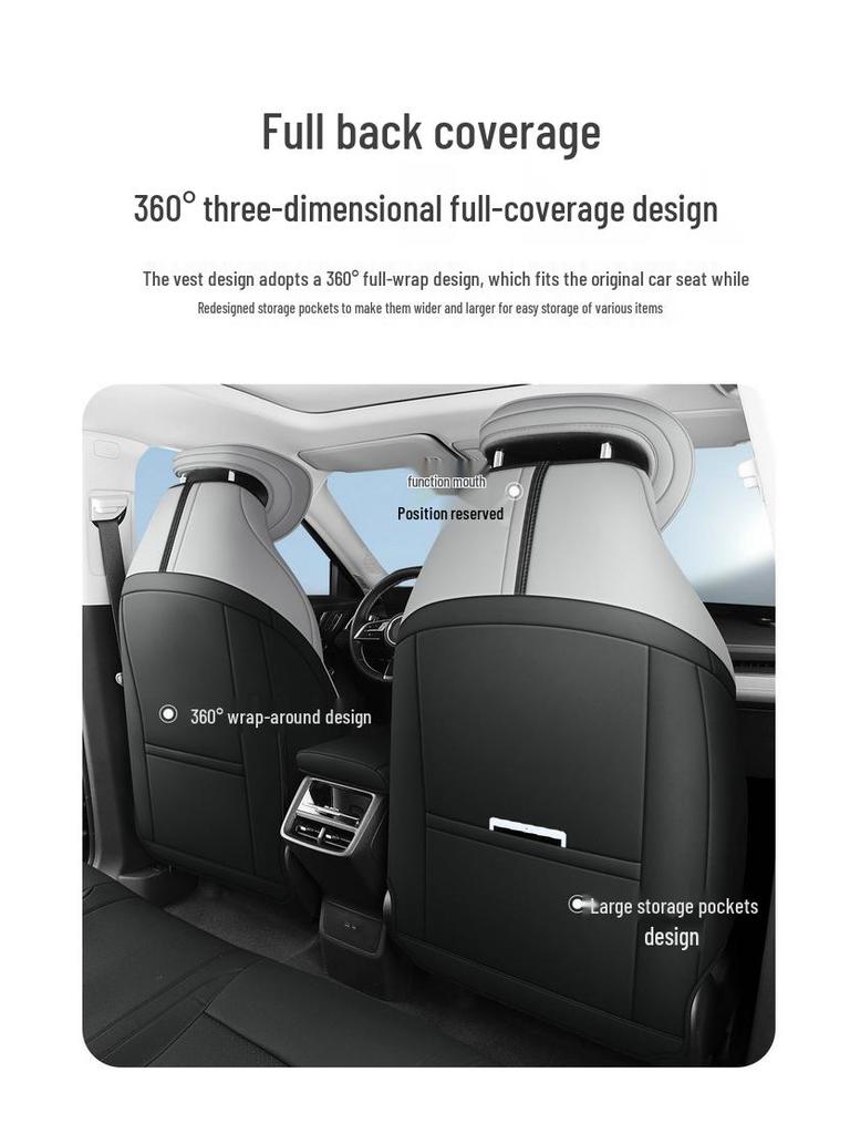 Custom Leather Seat Covers for 2025 Buick E5 Pioneer Pro Edition - Full Coverage