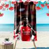 Bukayo Saka Druck Strandtuch, Großes Weiches Schnelltrocknendes Handtuch für Strand Camping Schwimmen