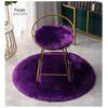 Nordic Plush Round Rug for Bedroom, Chair, and Vanity