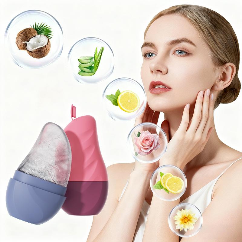 Ant City Silikoninis veido ledo pakuotės ir volelio formelė