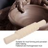Rolling Stick Modeling Roller Pottery Tools Solid Wood Sculpture Kit Polished Craft CollectionStripe Type