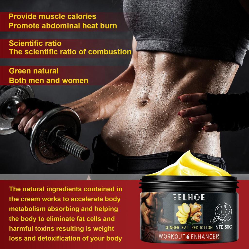 Advanced Fat Burning Cream for Abdominal Muscles Waist Slimming Formula 50g