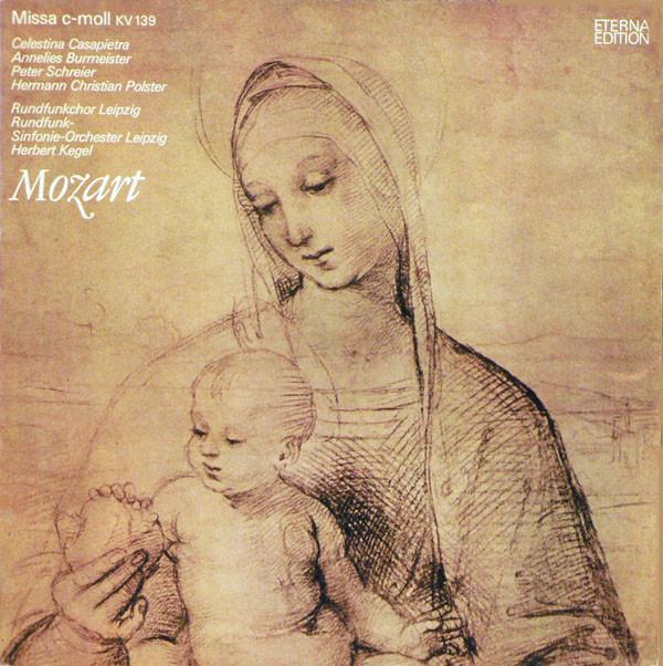 

Виниловая пластинка ВОЛЬФГАНГ АМАДЕЙ МОЦАРТ RUNDFUNK Месса до минор KV 139 826579 ETERNA 1975 Немецкая Дем Классика Б/у