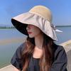 Women's UV Protection Summer Bucket Hat with Bow