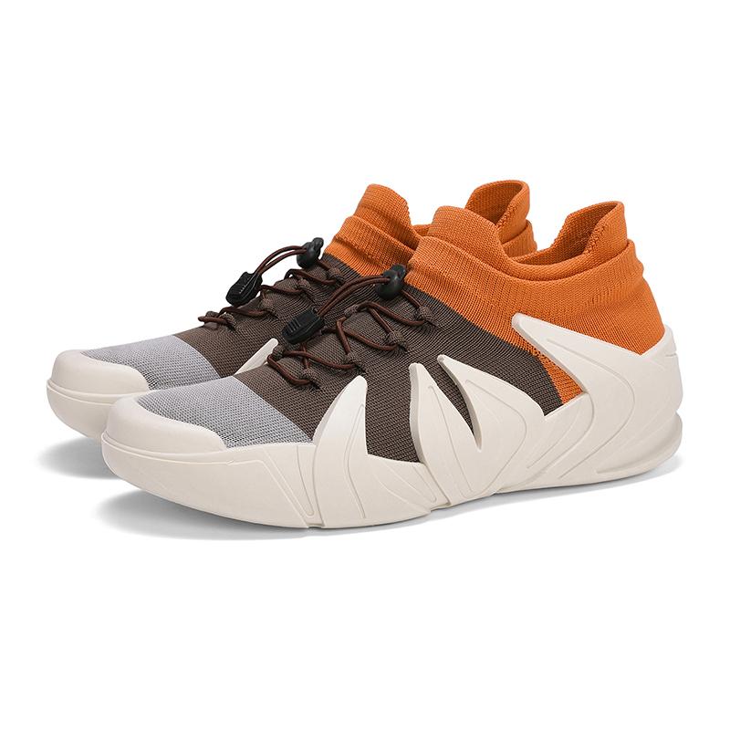 Men’s Sports Shoes Running Sneakers Students Jogging Shoes Lightweight Walking Socks Shoes Over Sized