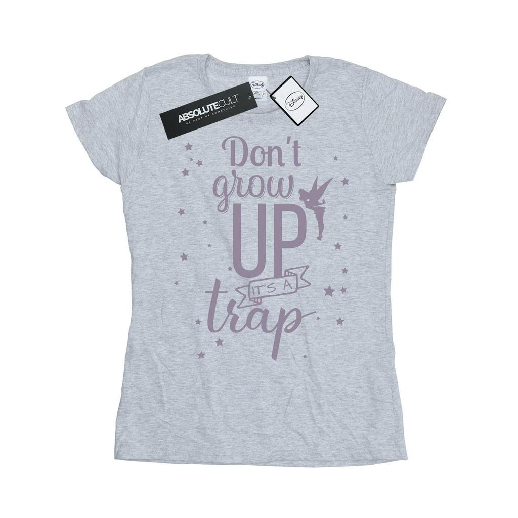 Tinkerbell Womens/Ladies Don´t Grow Up Cotton T-Shirt