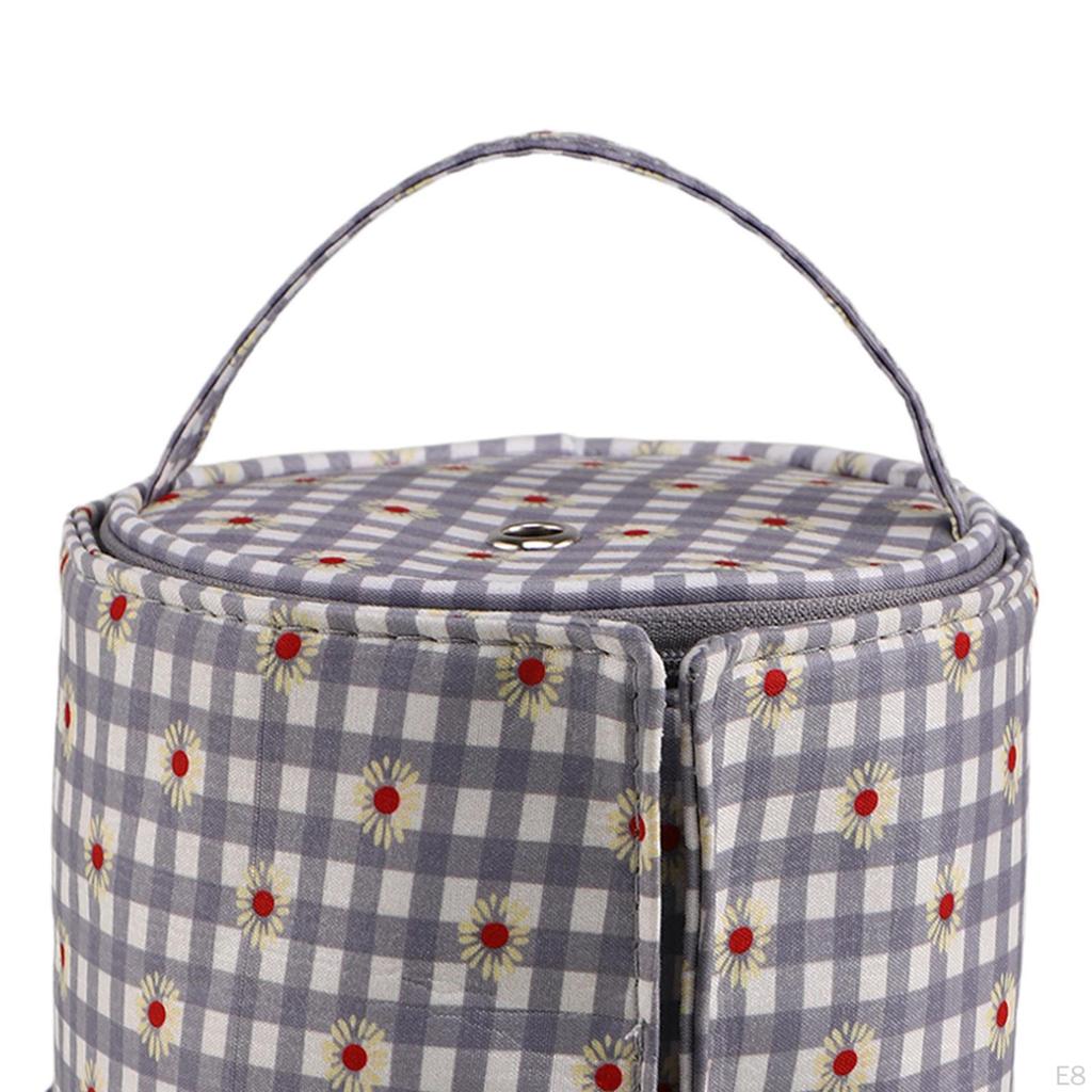 Crochet Bag Tote Empty Storage Durable Holder Case Craft Organizer Lightweight Yarn