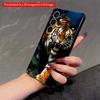 2DFlat Samsung Phone Case Roaring Tiger In Night Forest Applicable To Galaxy S23 S24 S25ULTRA S26 A12 A14 A15 A16 A54 A55