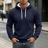 Men's Hooded Sweatshirt Long Sleeve Drawstring Casual Pullover