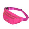 Daily Wear Simple Solid Tone Waist Sling Bag Unisex Fanny Pack, Practical Layout for Outdoor Leisure and Short Trips