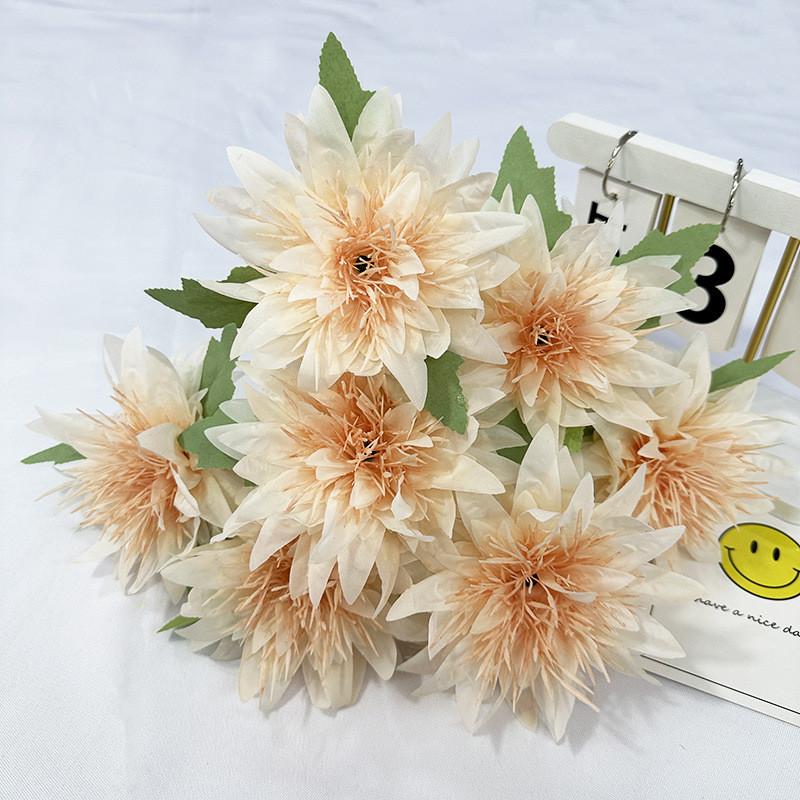 Simulated Heads 7 Multiple Petals Lily Bouquet Artificial Flower For Hoom Decor