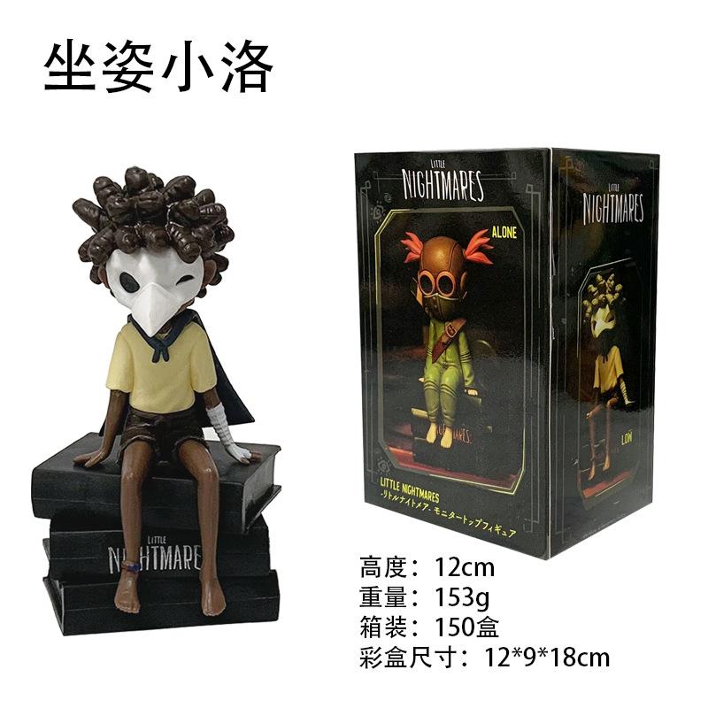 Hot Game Gk Little Nightmares Anime Figurine Six Figure Mono Action Figure Anime Game Pvc Action Figure Collectible Model Doll