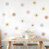 Flower Wall Stickers Bohemian Style Cute Daisy Decals Fashion Home Decor Flower Stickers For Bathrooms Kitchens Bedrooms Nursery