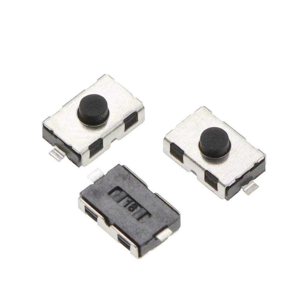 10PCS 3X6X2.5MM NO Micro Switch Normally Closed 3X6 SMD Touch Silica Gel Button Keys Interrupteur 4 * 6 NC Soft Button SMD 3 * 6 * 2.5(Normally