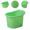 Tub Container with Built In Seating for Comfortable Bathing