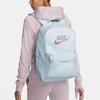 Nike Sports Casual Large Capacity Printed Logo Fabric Backpack Unisex Backpack Baby-Blue DC4244-474