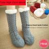 Womens Fuzzy Sock Fluffy Hemp Soft Female Striped Home Indoor Winter Warm Plush Non Slip Grip Thermal Thick Slipper Floor Socks