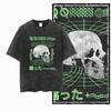 G Acid Washed Black Vintage  Cotton COOLMIND  Printed Unisexs Tshirt   Streetwear Big Size Cool Oneck Unisexs Tee Tshirt