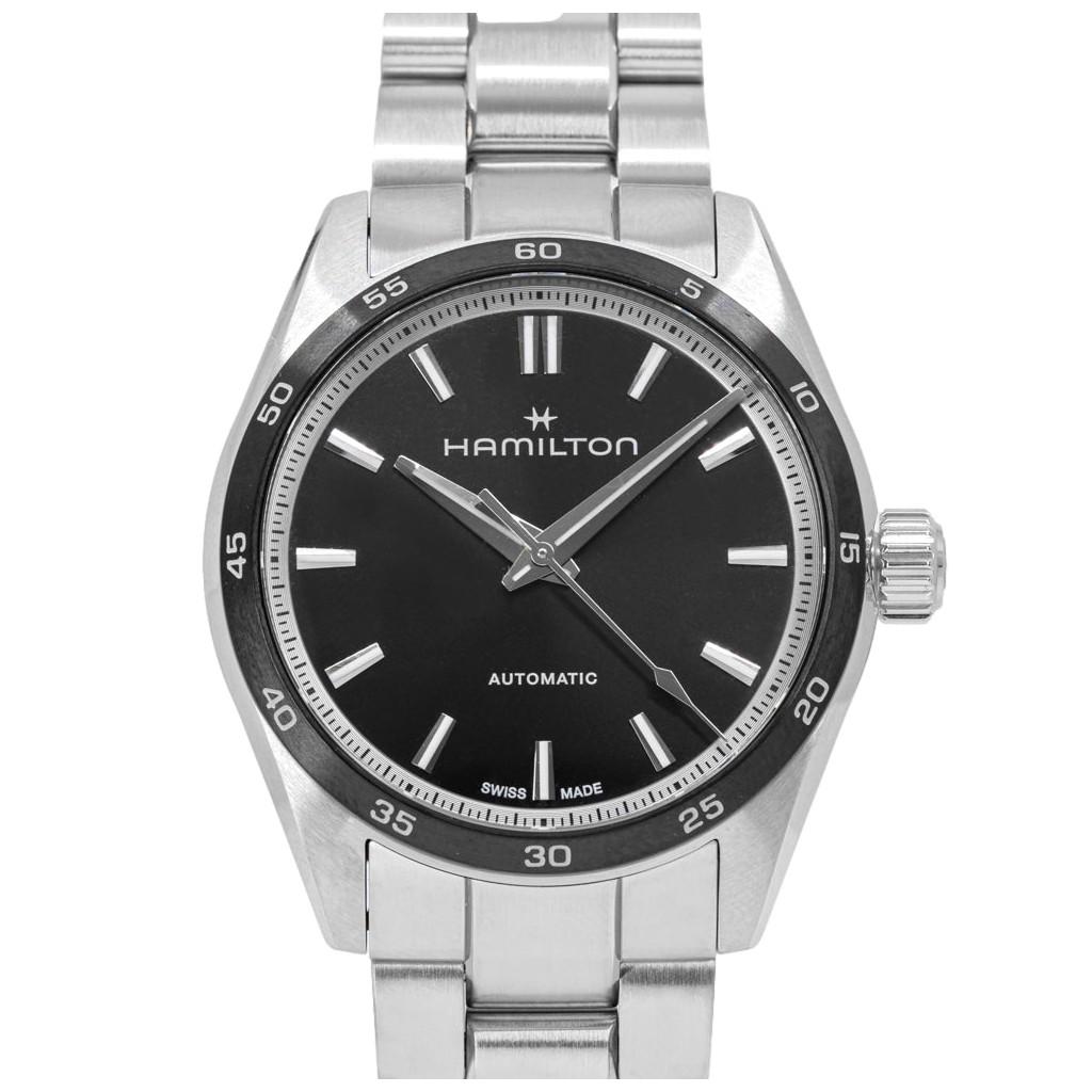 Hamilton Jazzmaster Performer Stainless Steel Black Dial Automatic H36205130 100M Men's Watch
