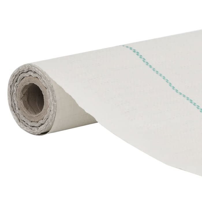 VidaXL White Weed Control Membrane 1x10 M PP, Weed Barrier Fabric, Weed Control Membrane 4005906