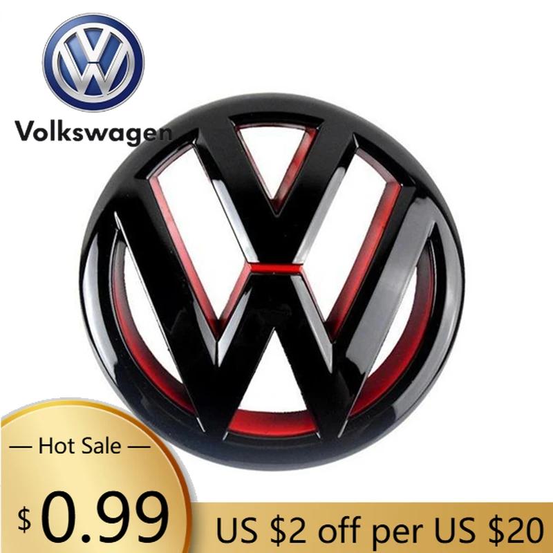 For VOLKSWAGEN VW Car Front Grill Badges For VW Volkswagen Golf 6 7 MK polo GTI passat Rear Trunk Emblem Lid Covers Logo Sticker