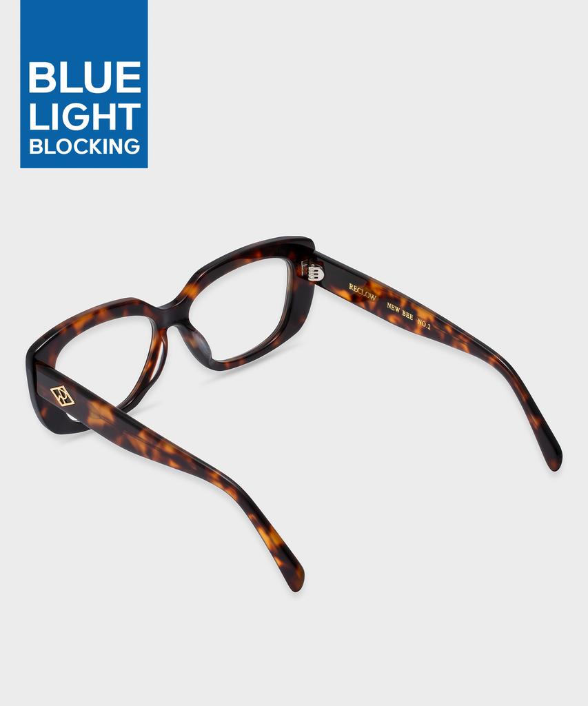 Likkeullou Rc New Bee No.3 Hopi Blue Light Glasses