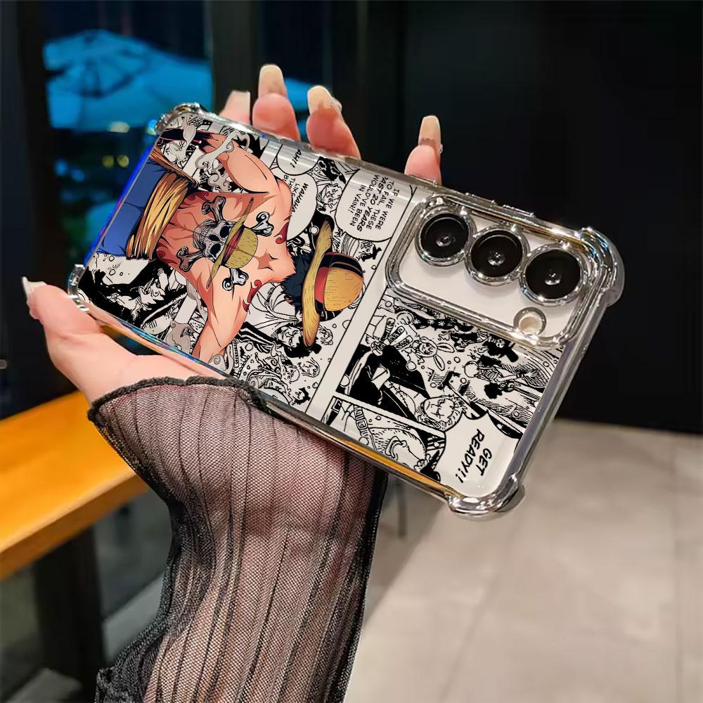 Anime O-One Pieces Shanks Coque For Galaxy S26 Ultra Phone Case For Samsung S26 S25 S24 S23 S21 Ultra S20 FE S25 Plus Soft Cover